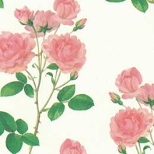Pink Rose Floral Print Italian Paper ~ Leonardo Communication